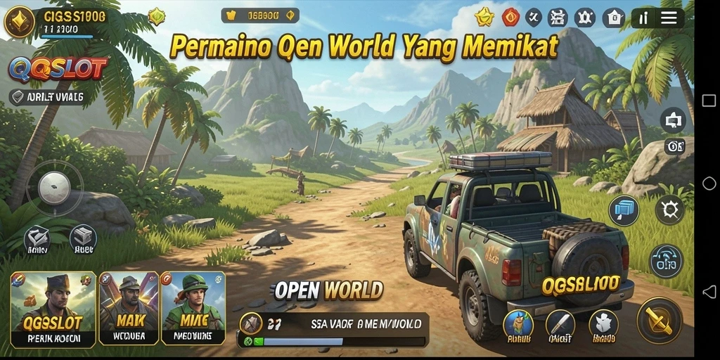 Tampilan antarmuka QQSLOT yang menarik dan fungsional.