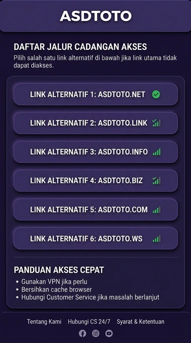 Tampilan link alternatif asdtoto